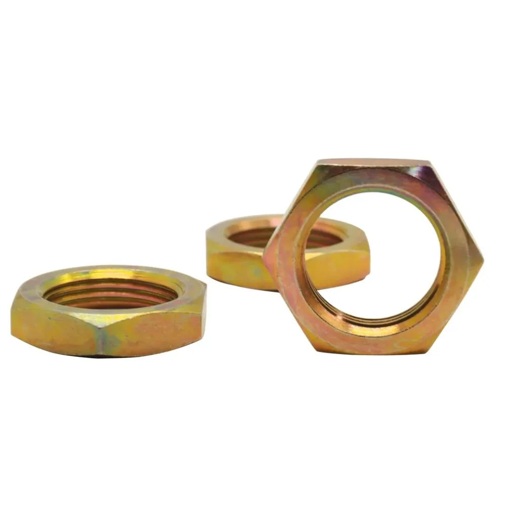 Fastener Copper Brass Hexagon Head Hex Nut DIN934 Hexagon Nut